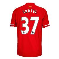 2013-14 Liverpool Home Shirt (Skrtel 37) - Kids