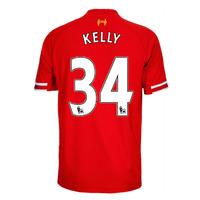 2013 14 liverpool home shirt kelly 34 kids