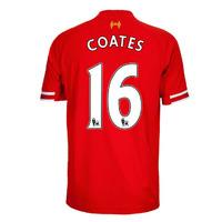 2013-14 Liverpool Home Shirt (Coates 16) - Kids