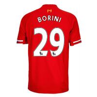 2013-14 Liverpool Home Shirt (Borini 29) - Kids