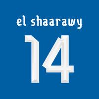 2013 14 stephan el shaarawy italy home shirt printing