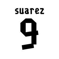 2013-14 Luis Suarez Uruguay Home Shirt Printing