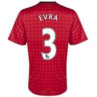 2012-13 Man Utd Nike Home Shirt (Evra 3) - Kids