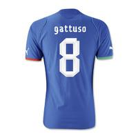 2013 14 italy home shirt gattuso 8 kids