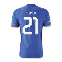 2013-14 Italy Home Shirt (Pirlo 21) - Kids