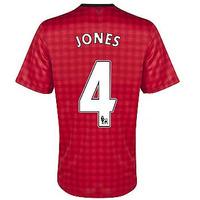 2012 13 man utd nike home shirt jones 4 kids