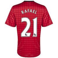 2012 13 man utd nike home shirt rafael 21 kids