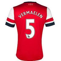 2012 13 arsenal nike home shirt vermaelen 5