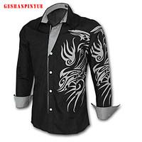 2015 quality cotton fashion mens long sleeve casual shirt size m 4xl 8 ...