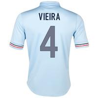 2013-14 France Away Shirt (Vieira 4) - Kids