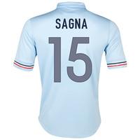 2013-14 France Away Shirt (Sagna 15) - Kids