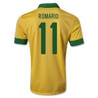 2013-14 Brazil Home Shirt (Romario 11) - Kids