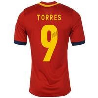 2013 14 spain home shirt torres 9 kids