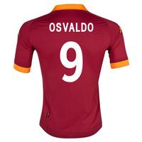 2012-13 Roma Home Shirt (Osvaldo...