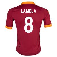 2012-13 Roma Home Shirt (Lamela 8)