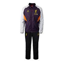 2012-13 Liverpool Warrior Presentation Tracksuit (Purple) - Kids