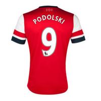 2012-13 Arsenal Nike Home Shirt (Podolski 9) - Kids