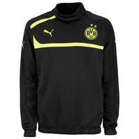 2012-13 Borussia Dortmund Half Zip Training Top (Black)