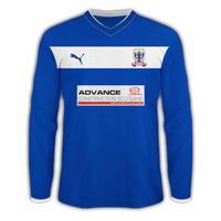 2012 13 airdrie united puma away ls shirt kids