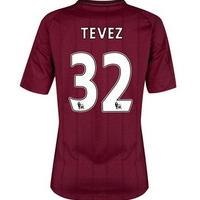 2012-13 Man City Womens Away Shirt (Tevez 32)