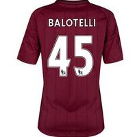 2012-13 Man City Womens Away Shirt (Balotelli 45)