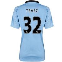 2012-13 Man City Womens Home Shirt (Tevez 32)