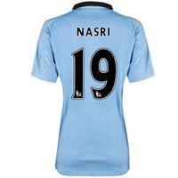 2012 13 man city womens home shirt nasri 19