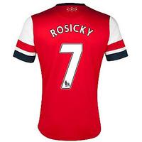 2012-13 Arsenal Nike Home Shirt (Rosicky 7) - Kids