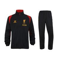 2012-13 Liverpool Warrior Presentation Tracksuit (Black) - Kids