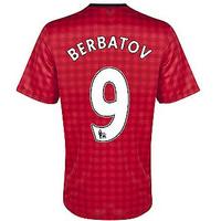 2012-13 Man Utd Nike Home Shirt (Berbatov 9) - Kids