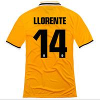 2013 14 juventus away shirt llorente 14