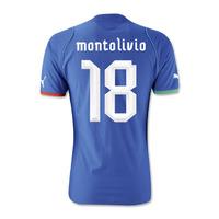 2013-14 Italy Home Shirt (Montolivio 18)