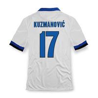 2013 14 inter milan away shirt kuzmanovic 17