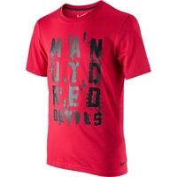 2012-13 Man Utd Nike Core Tee (Red) - Kids