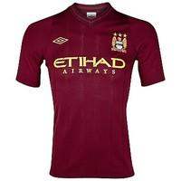 2012-13 Man City Away Umbro Football Shirt (Kids)