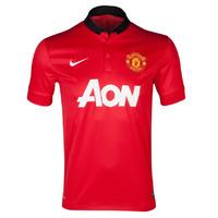 2013 14 man utd home nike football shirt kids