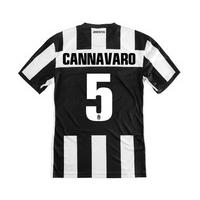 2012 13 juventus nike home shirt cannavaro 5 kids