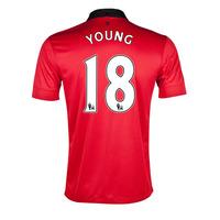 2013-14 Man United Home Shirt (Y...