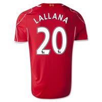 2014-15 Liverpool Home Shirt (Lallana 20)