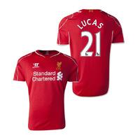 2014-15 Liverpool Home Shirt (Lucas 21)