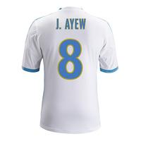 2013-14 Marseille Home Shirt (J. Ayew 8)