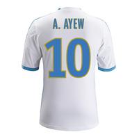 2013-14 Marseille Home Shirt (A. Ayew 10)