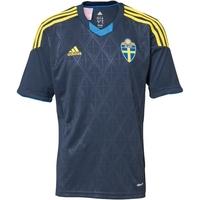 2013-14 Sweden Adidas Away Football Shirt (Kids)