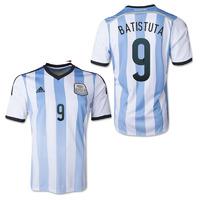 2014-15 Argentina World Cup Home Shirt (Batistuta 9)