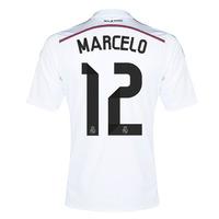 2014-15 Real Madrid Home Shirt (Marcelo 12)