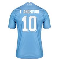 2015 2016 lazio authentic home shirt anderson 10