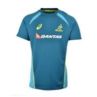 2017-2018 Australia Wallabies Rugby Training Jersey (Legion Blue)