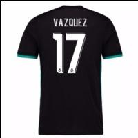 2017 18 real madrid away shirt vazquez 17