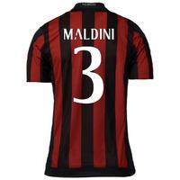 2015-16 AC Milan Home Shirt (Maldini 3) - Kids