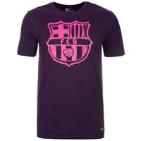 2016-2017 Barcelona Nike Crest Tee (Purple)